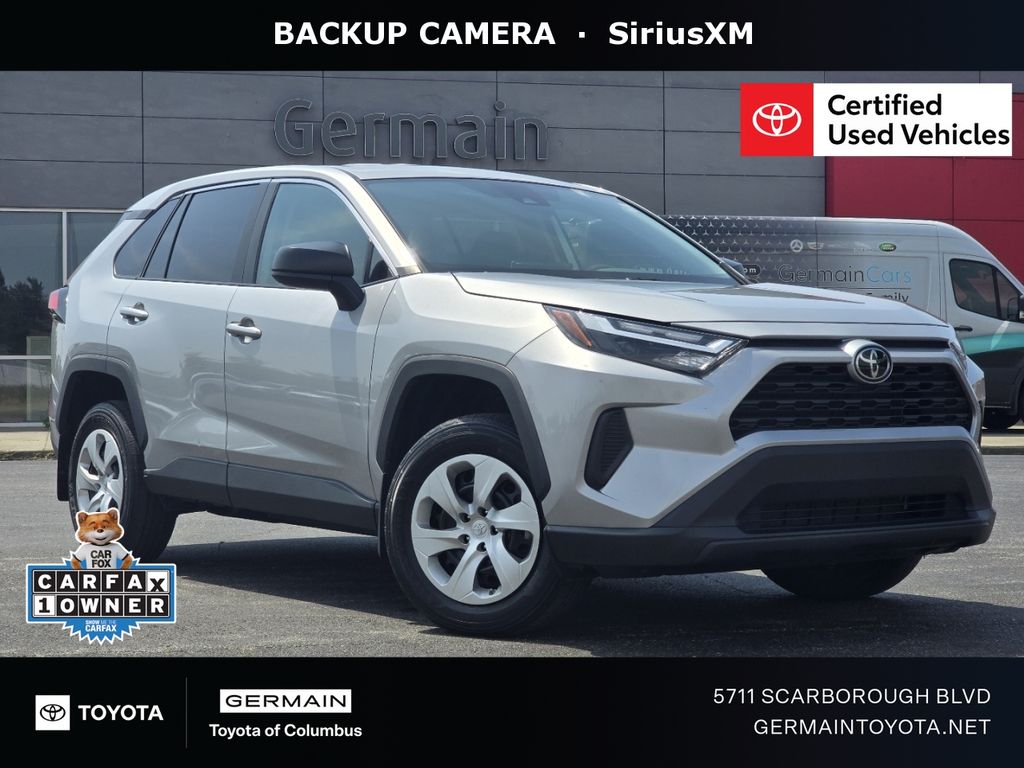 Silver Sky Metallic 2023 Toyota RAV4 SUV / Crossover All-Wheel Drive 8-Speed Automatic