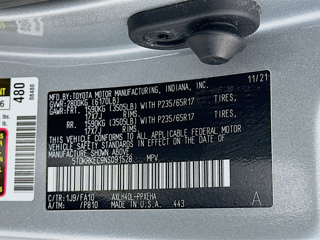 Thumbnail: 2022 Toyota Sienna - 31