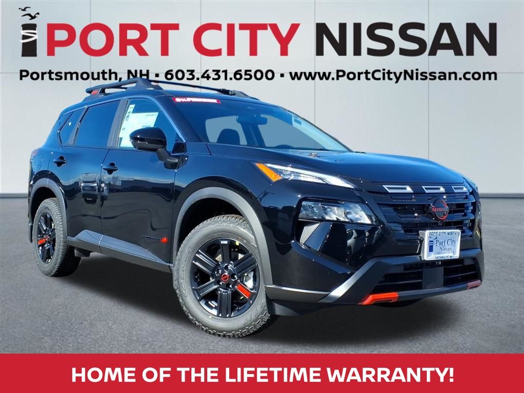 Super Black 2026 Nissan Rogue SUV / Crossover All-Wheel Drive Continuously Variable Transmission