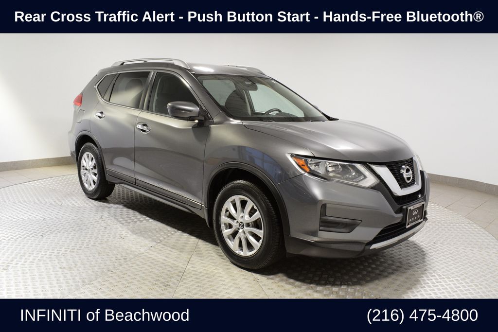 Gray (Gun Metallic) 2017 Nissan Rogue SUV / Crossover All-Wheel Drive Continuously Variable Transmission