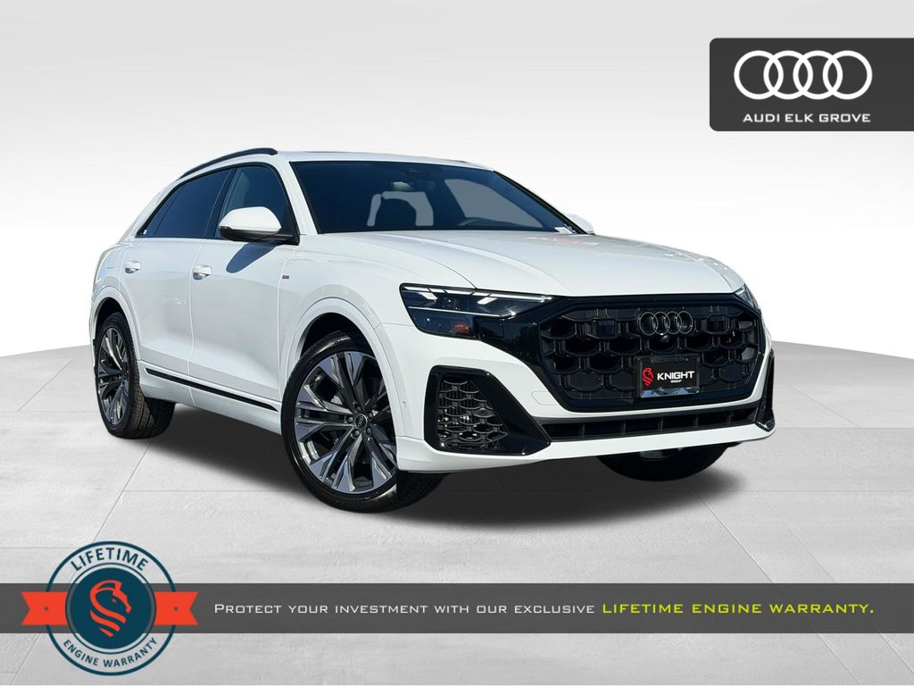 Glacier White Metallic 2026 Audi Q8 SUV / Crossover All-Wheel Drive 8-Speed Automatic