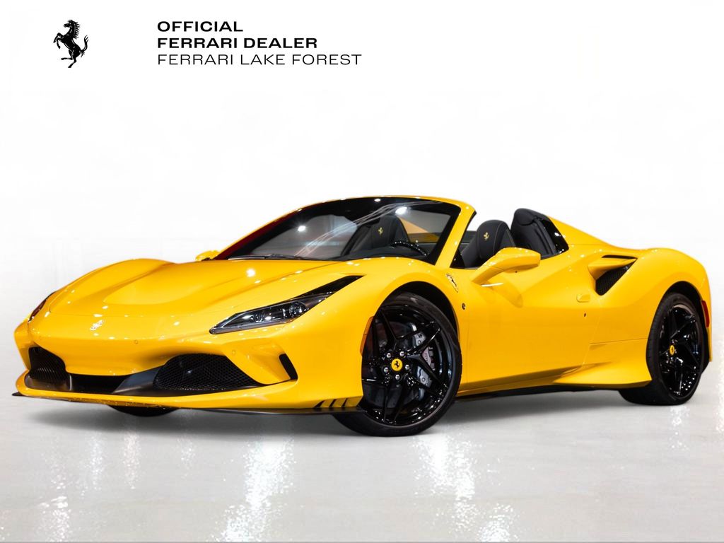 Giallo Triplo Strato 2023 Ferrari F8 Spider RWD Convertible Rear-Wheel Drive 7-Speed Automatic