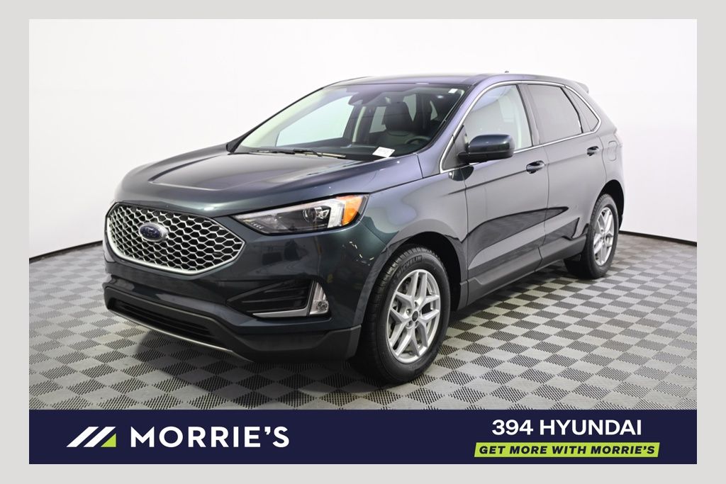 Stone Blue Metallic 2024 Ford Edge SUV / Crossover All-Wheel Drive 8-Speed Automatic