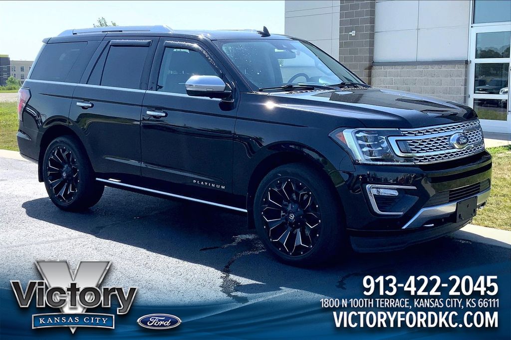 Black 2020 Ford Expedition SUV / Crossover Four-Wheel Drive Automatic