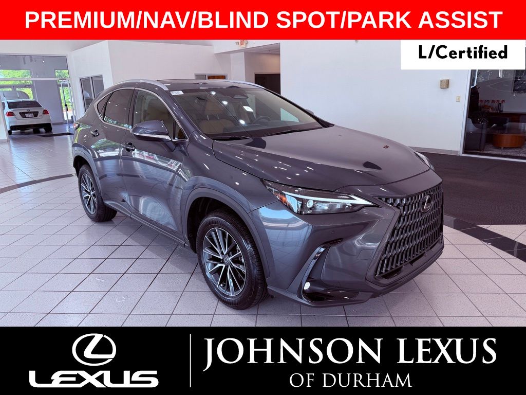 Cloudburst Gray 2025 Lexus NX SUV / Crossover Front-Wheel Drive 8-Speed Automatic
