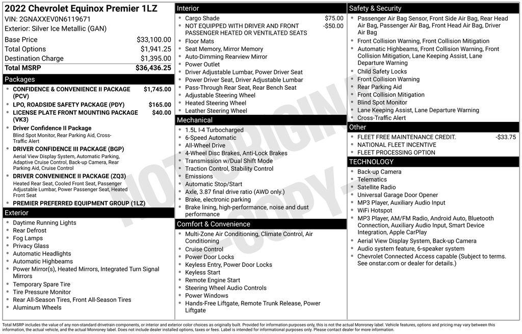 Used 2022 Chevrolet Equinox SUV