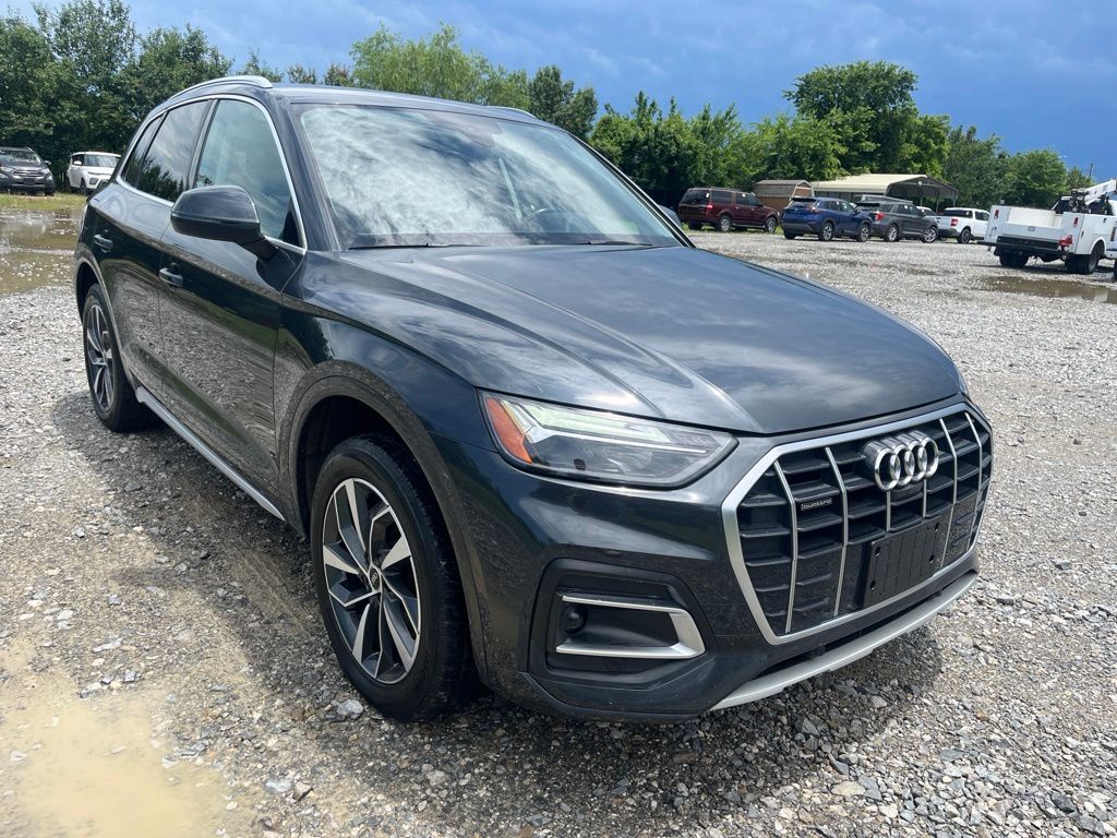 Gray 2021 Audi Q5 quattro Premium Plus 45 TFSI SUV / Crossover All-Wheel Drive 7-Speed Automatic