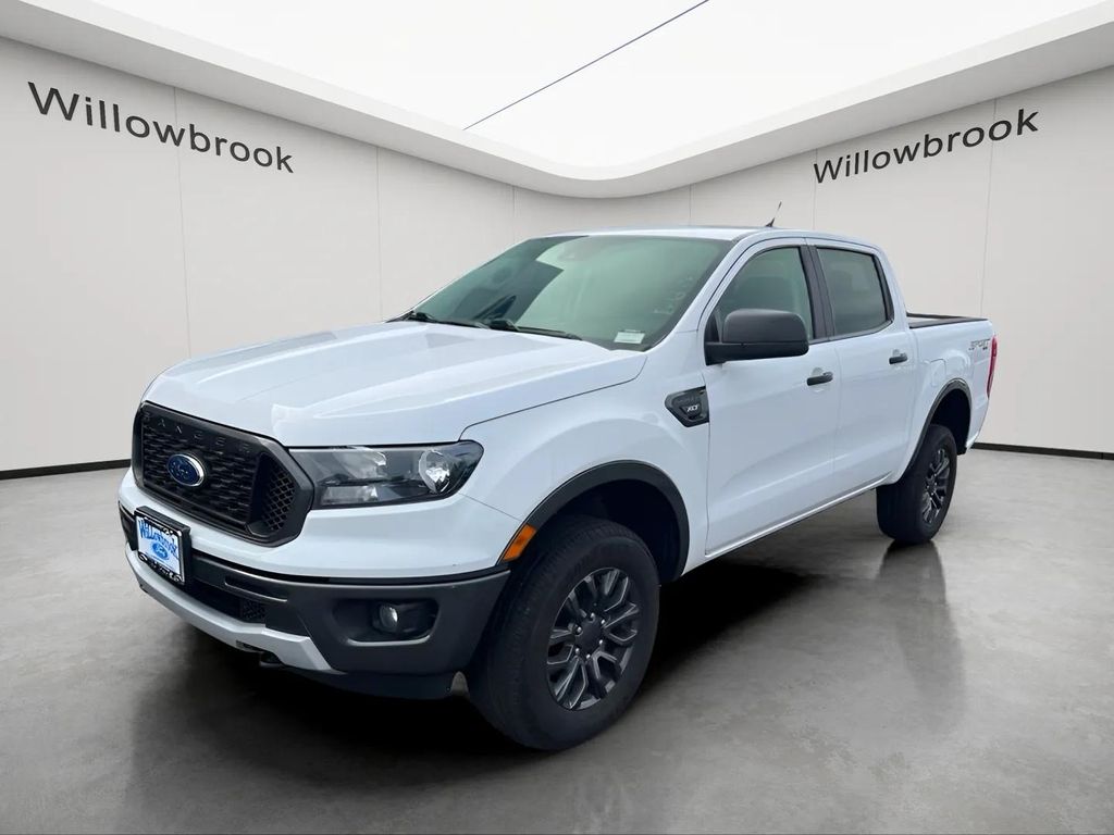 Oxford White 2020 Ford Ranger Pickup Truck Four-Wheel Drive Automatic