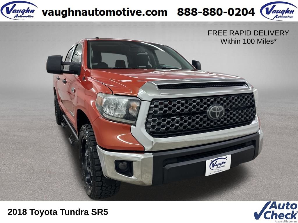  2018 Toyota Tundra SR5 CrewMax 5.7L FFV 4WD   