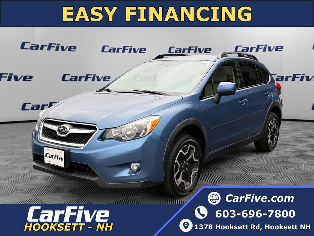 Quartz Blue Pearl 2014 Subaru Crosstrek XV Premium AWD SUV / Crossover All-Wheel Drive Continuously Variable Transmission