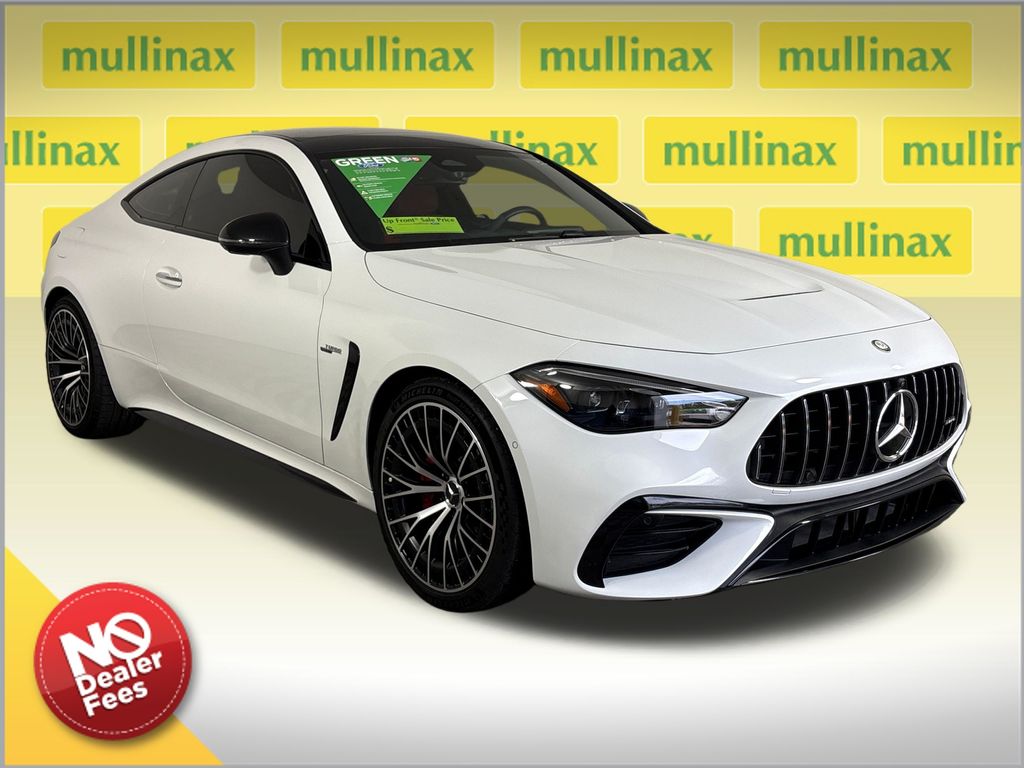 White 2024 Mercedes-Benz CLE AMG CLE 53 4MATIC Coupe All-Wheel Drive 9-Speed Automatic