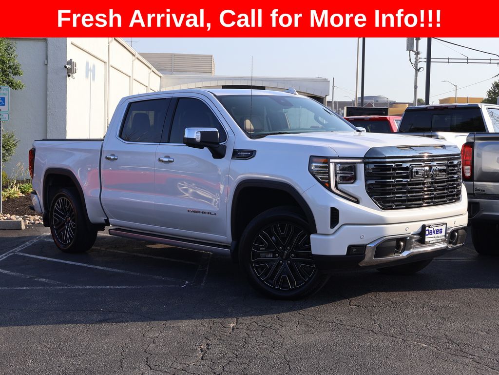 White Frost Tricoat 2022 GMC Sierra 1500 Pickup Truck Four-Wheel Drive Automatic