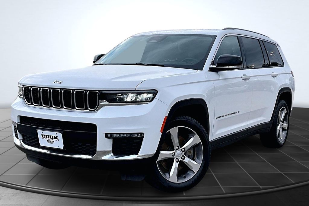2022 Jeep Grand Cherokee L Limited White at Traditions Chevrolet