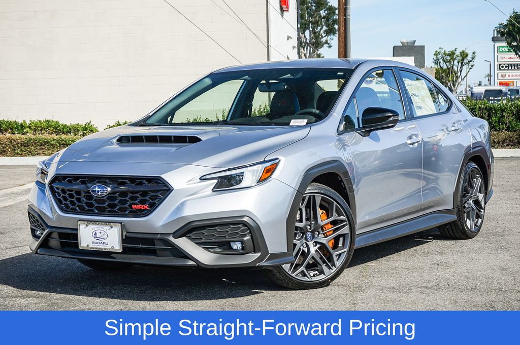 Silver Metallic 2026 Subaru WRX tS AWD Sedan All-Wheel Drive 6-Speed Manual