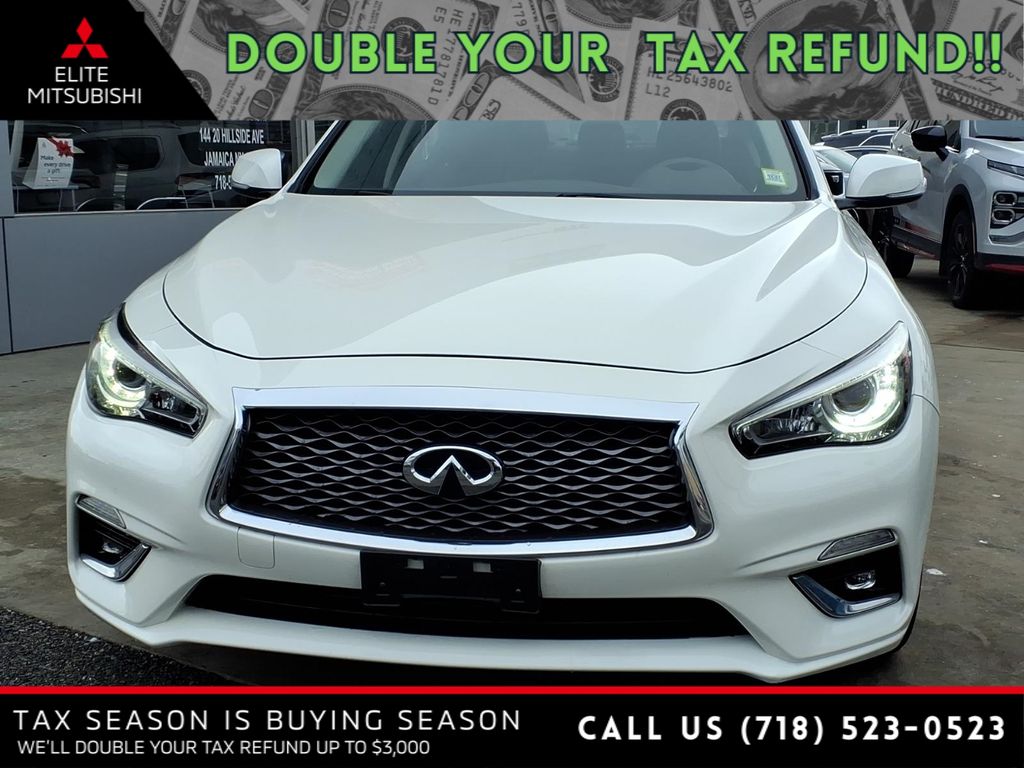 Used 2018 INFINITI Q50 LUXE with VIN JN1EV7AR9JM441216 for sale in Queens, NY
