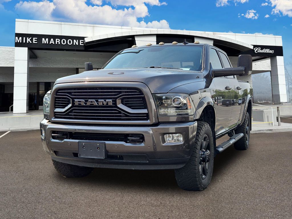 Gray (Granite Crystal Metallic Clearcoat) 2018 RAM 2500 Pickup Truck Four-Wheel Drive 6-Speed Automatic