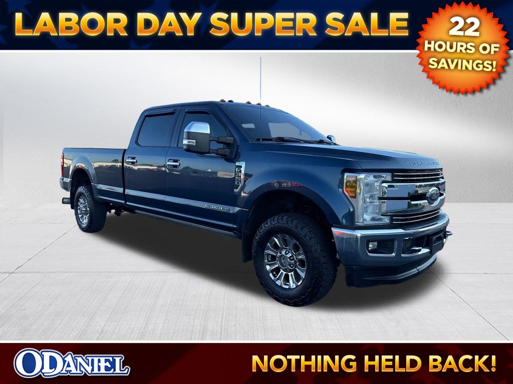 Blue Jeans Metallic 2018 Ford F-350 Super Duty Pickup Truck Four-Wheel Drive 6-Speed Automatic