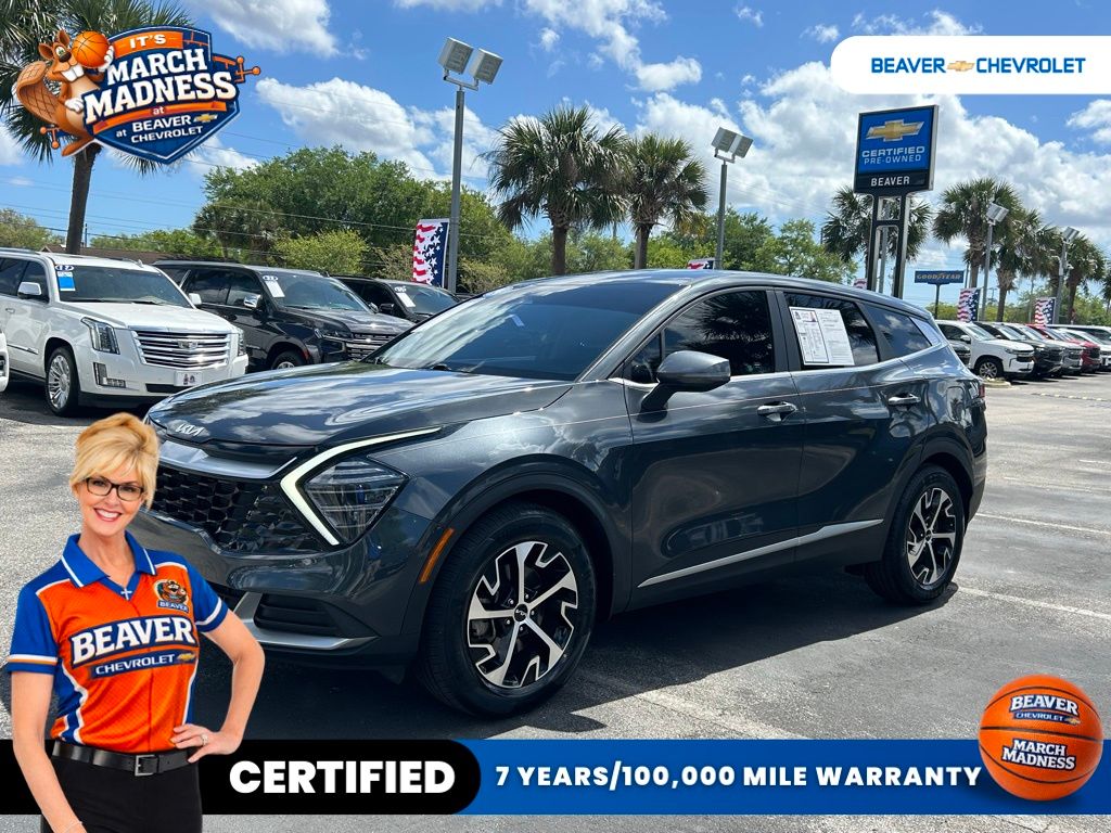 Gravity Gray 2024 Kia Sportage EX FWD SUV / Crossover Front-Wheel Drive 8-Speed Automatic