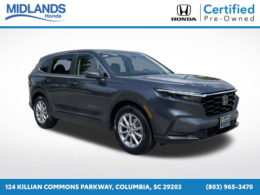 Urban Gray Pearl 2023 Honda CR-V Hybrid SUV / Crossover Front-Wheel Drive Continuously Variable Transmission