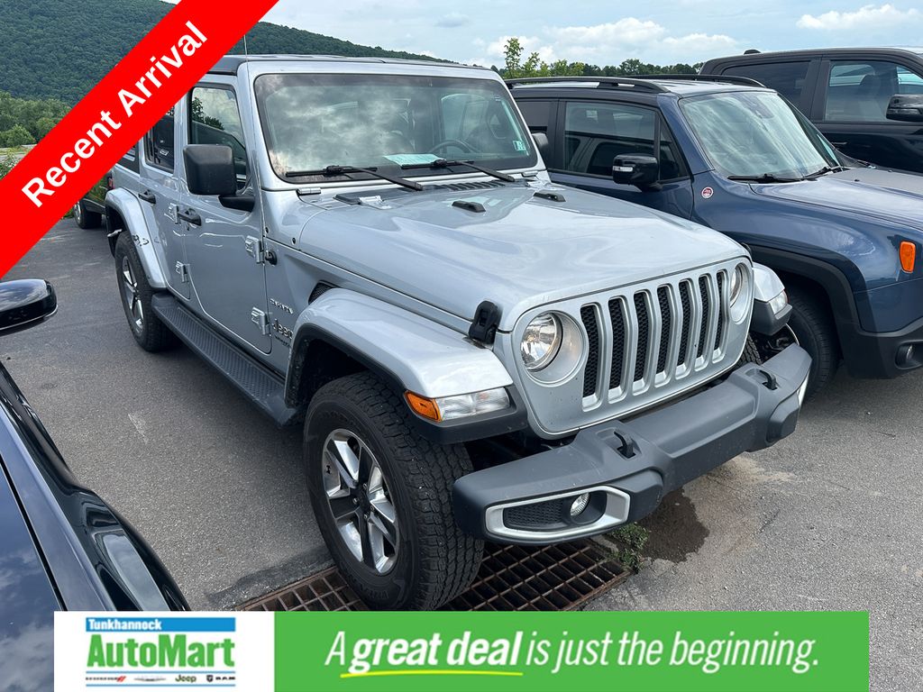 Silver Zynith Clearcoat 2022 Jeep Wrangler SUV / Crossover Four-Wheel Drive 8-Speed Automatic