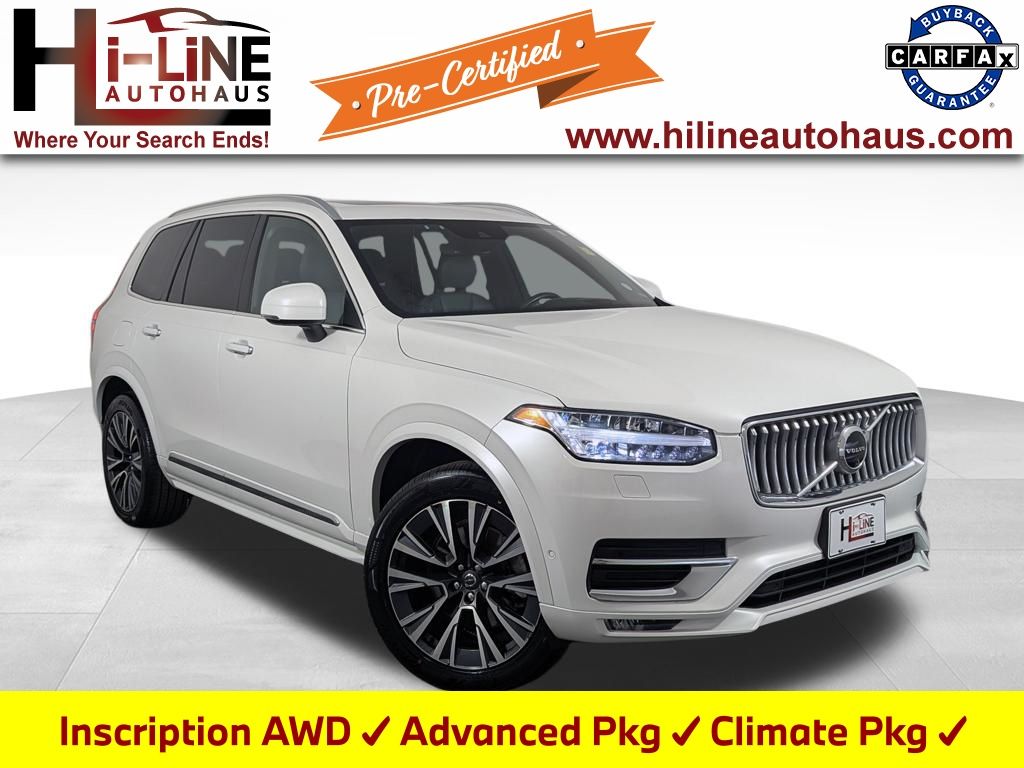 Crystal White 2022 Volvo XC90 SUV / Crossover All-Wheel Drive Automatic