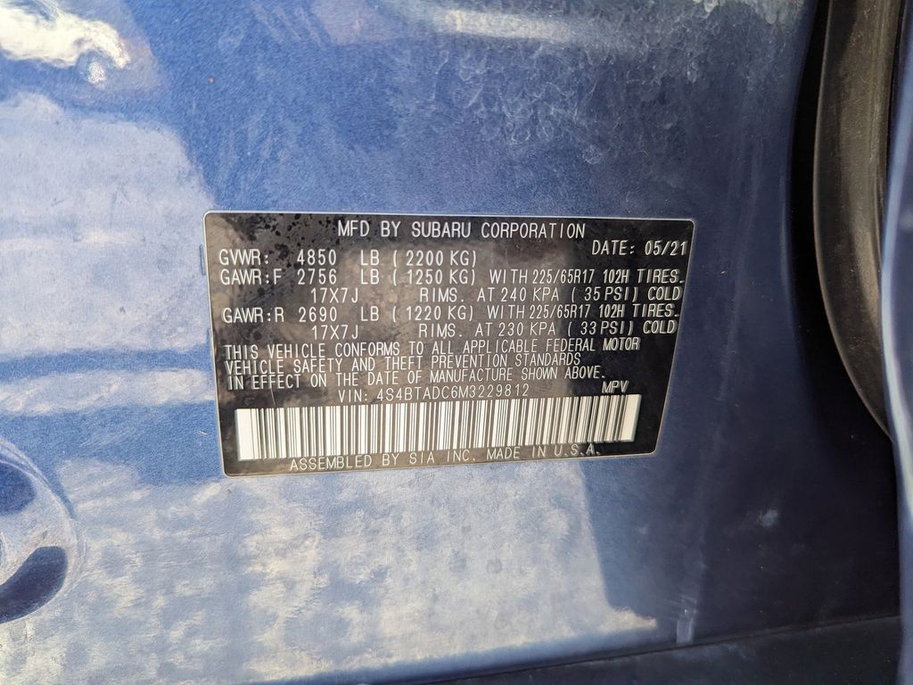 used 2021 Subaru Outback car, priced at $16,991