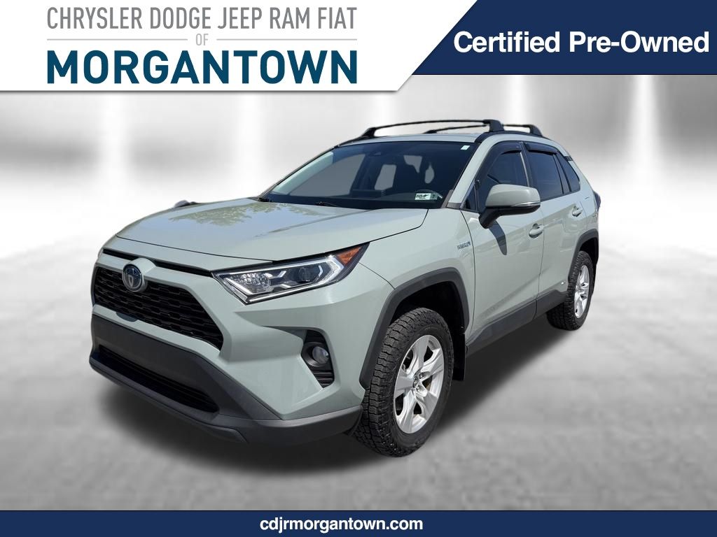Magnetic Gray Metallic 2021 Toyota RAV4 Hybrid SUV / Crossover All-Wheel Drive Continuously Variable Transmission