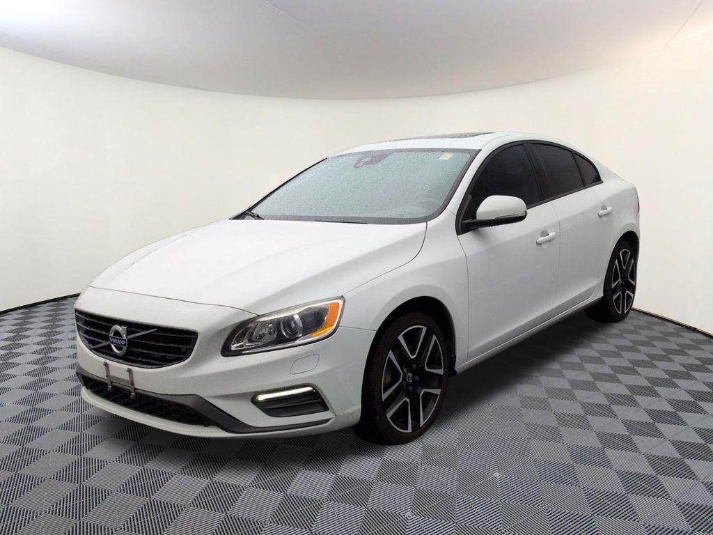 Ice White 2018 Volvo S60 T5 Dynamic AWD Sedan All-Wheel Drive Automatic