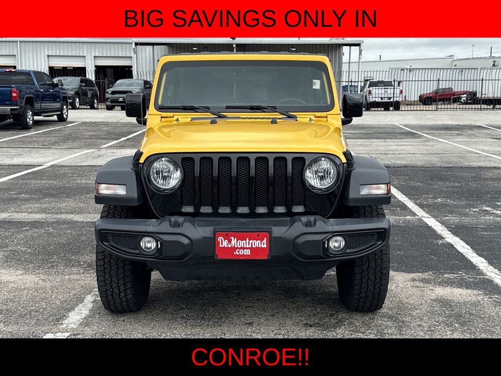2021 Jeep Wrangler Unlimited Willys Yellow at Bayway Chrysler Dodge Jeep Ram