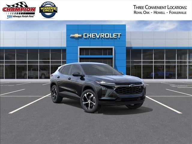 Black 2026 Chevrolet Trax RS with 1RS FWD SUV / Crossover Front-Wheel Drive 6-Speed Automatic