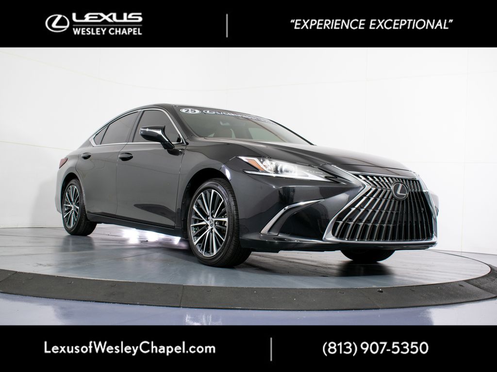 Black (Caviar) 2025 Lexus ES 350 FWD Sedan Front-Wheel Drive 8-Speed Automatic