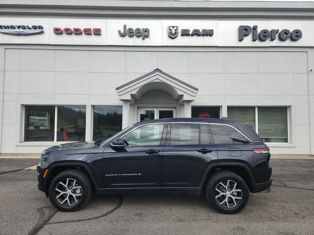 Midnight Sky 2024 Jeep Grand Cherokee Limited 4WD SUV / Crossover Four-Wheel Drive 8-Speed Automatic