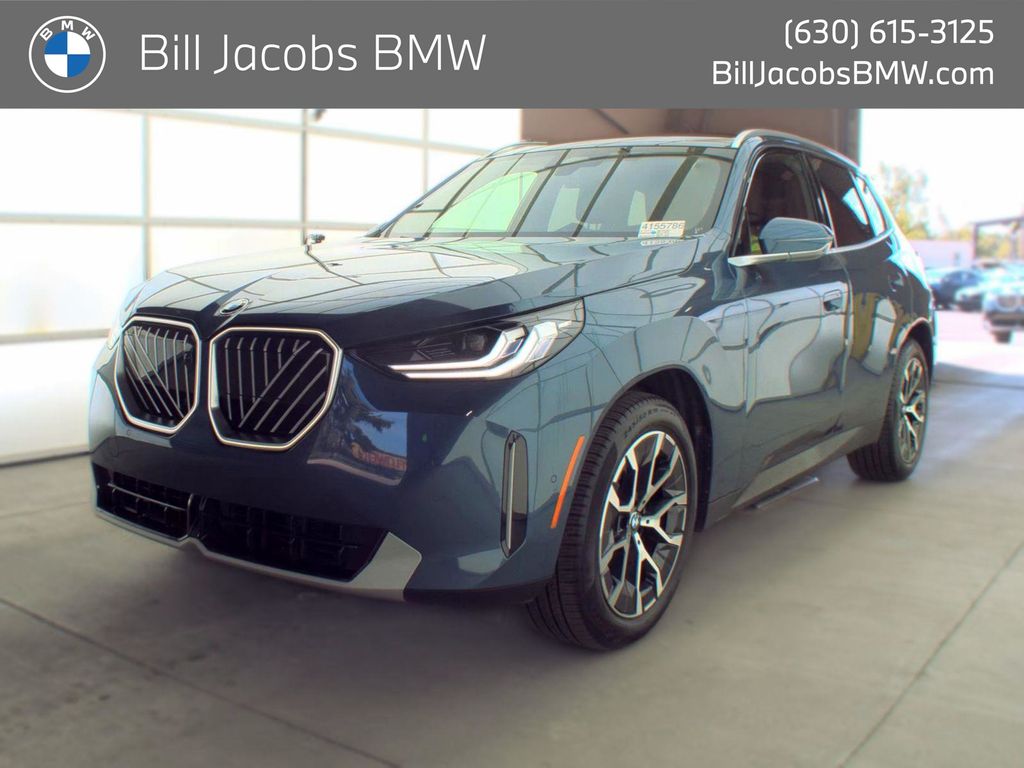 Arctic Race Blue Metallic 2025 BMW X3 SUV / Crossover All-Wheel Drive 8-Speed Automatic