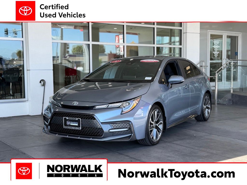 Celestite 2021 Toyota Corolla Sedan Front-Wheel Drive Continuously Variable Transmission