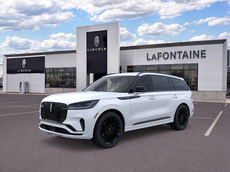 White Metallic 2026 Lincoln Aviator SUV / Crossover All-Wheel Drive Automatic