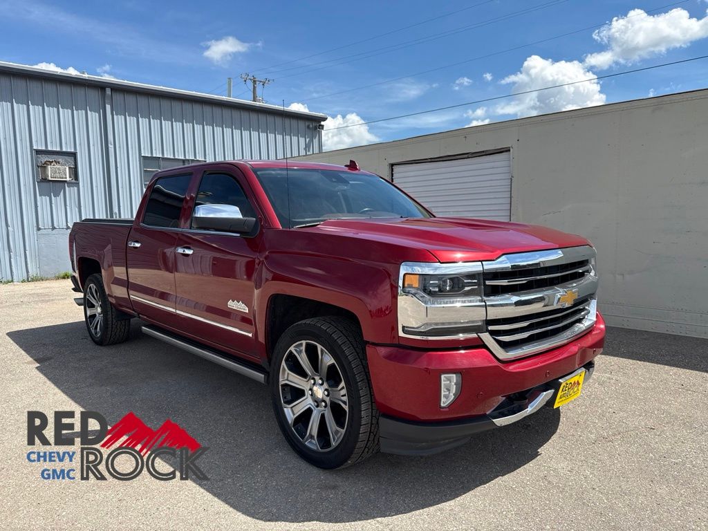 Cajun Red Tintcoat 2018 Chevrolet Silverado 1500 Pickup Truck Four-Wheel Drive 8-Speed Automatic Overdrive