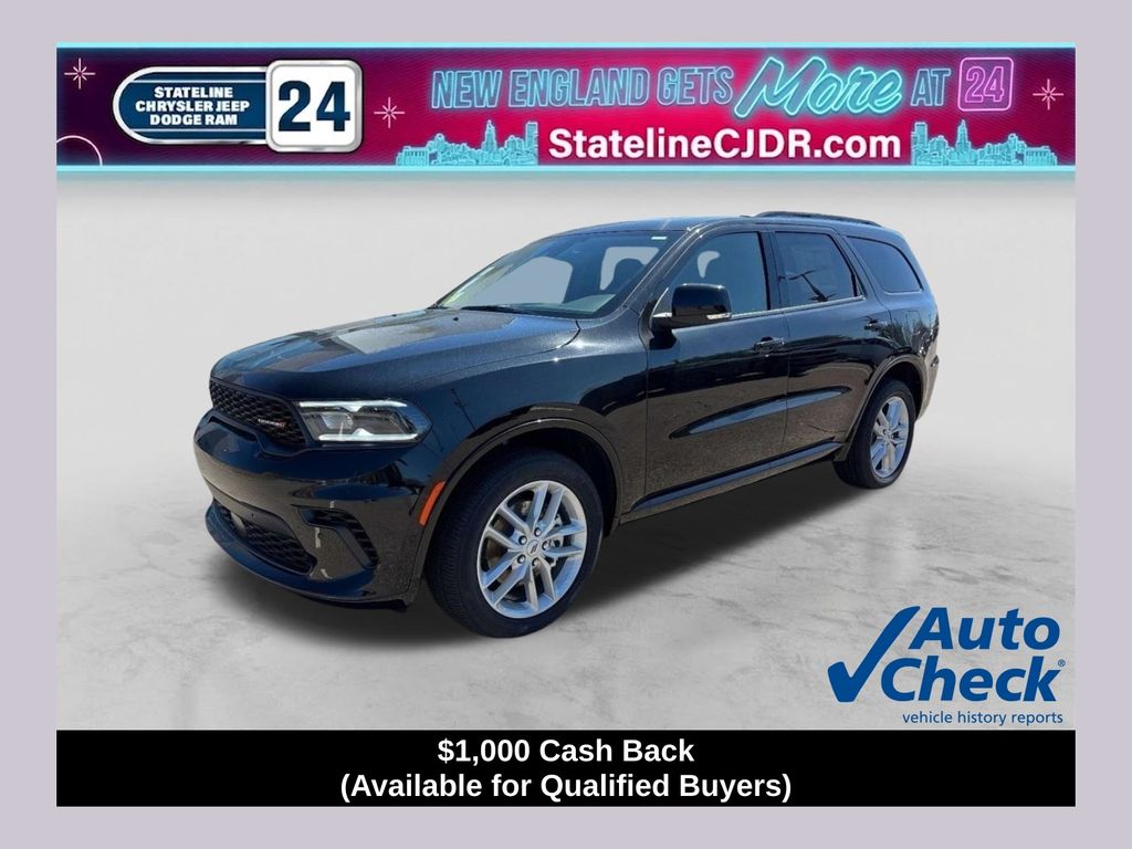 DB Black Crystal Clearcoat 2026 Dodge Durango SUV / Crossover All-Wheel Drive 8-Speed Automatic