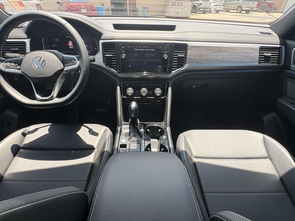 2023 Volkswagen Atlas Cross Sport 2.0T SE w/Technology Black at DeMontrond Auto Country