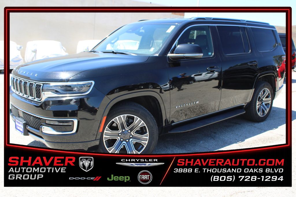 Diamond Black 2024 Jeep Wagoneer SUV / Crossover Four-Wheel Drive 8-Speed Automatic