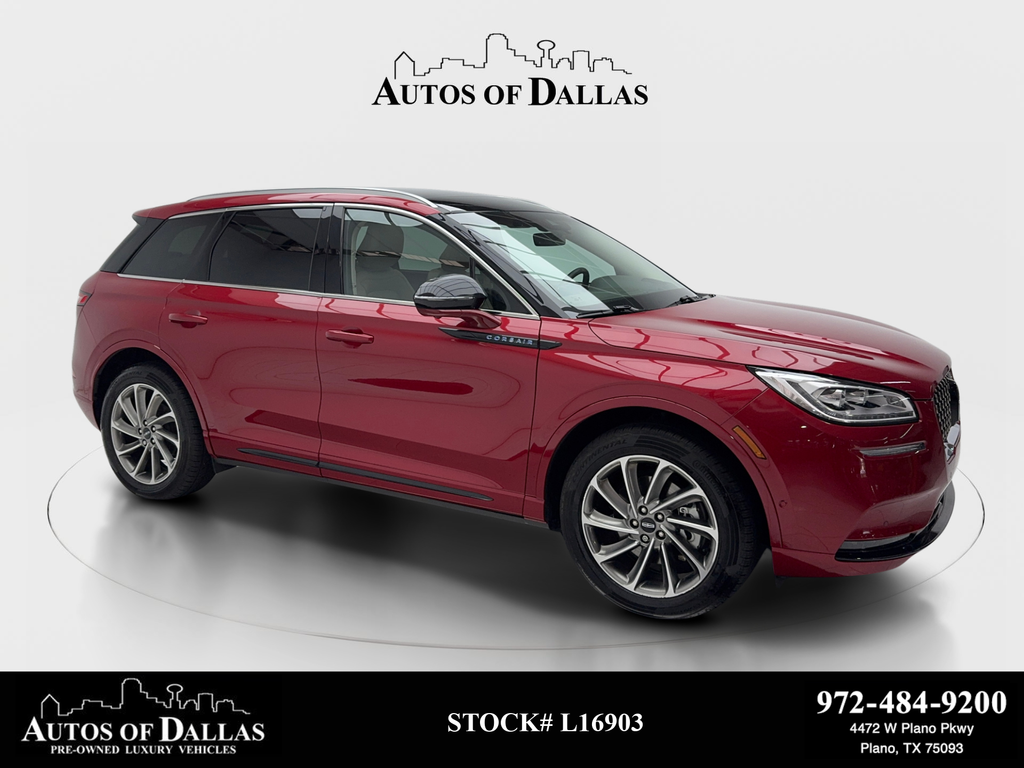 Red 2022 Lincoln Corsair Grand Touring AWD SUV / Crossover All-Wheel Drive Continuously Variable Transmission