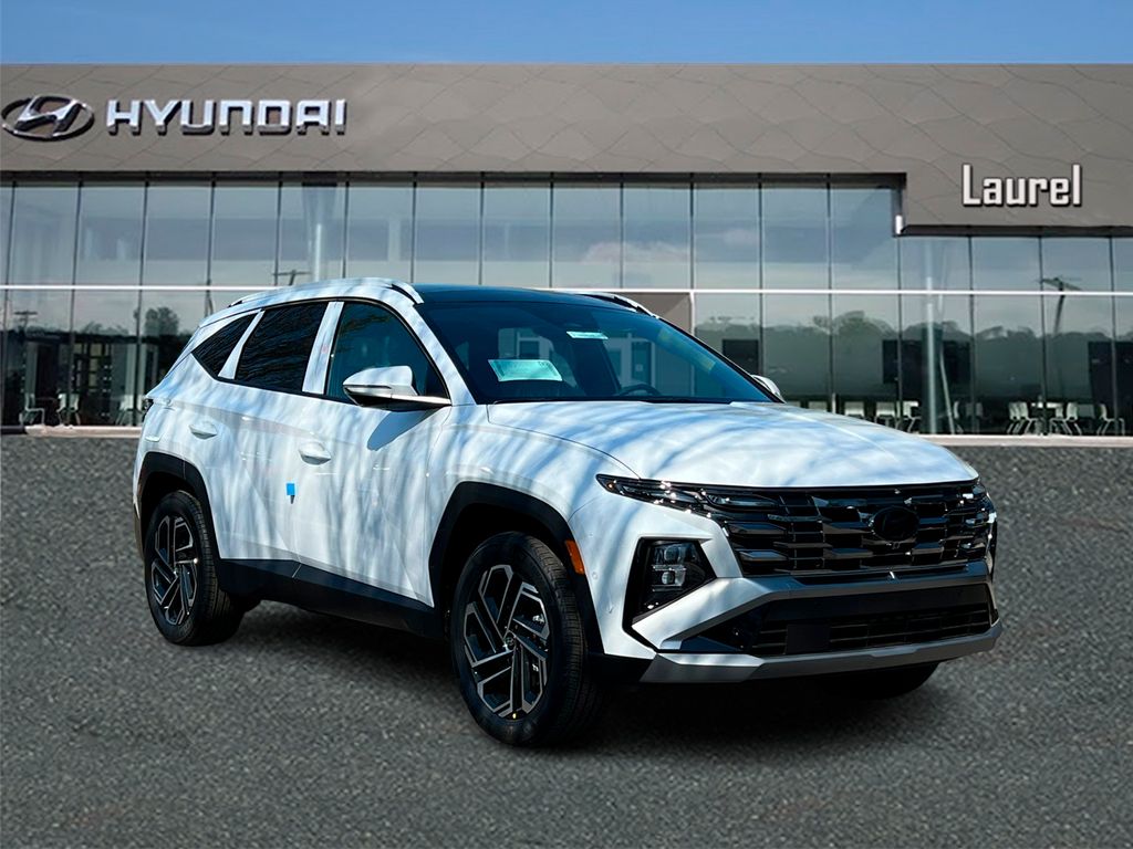 White Pearl 2026 Hyundai Tucson Hybrid Plug-In Limited AWD SUV / Crossover All-Wheel Drive 6-Speed Automatic
