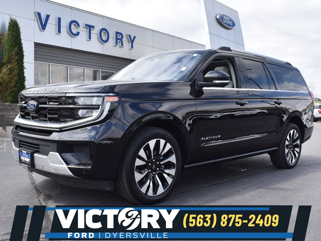 Black Metallic 2025 Ford Expedition SUV / Crossover Four-Wheel Drive Automatic