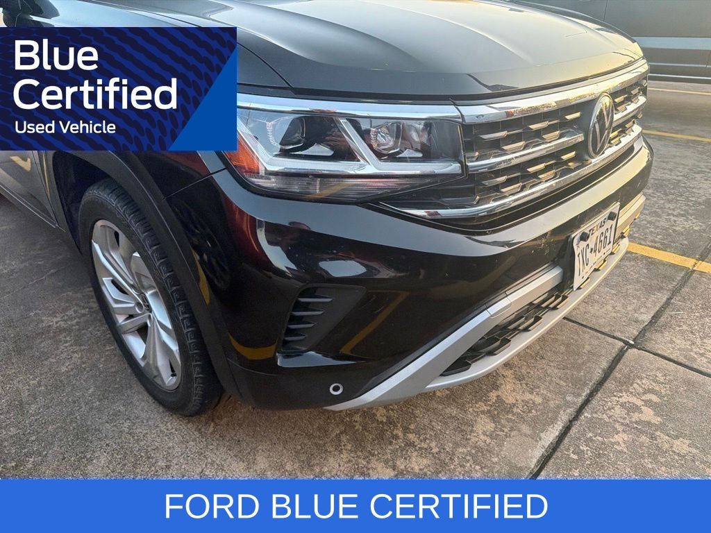 2021 Volkswagen Atlas 3.6L V6 SE w/Technology Black at Bayway Cadillac of The Woodlands