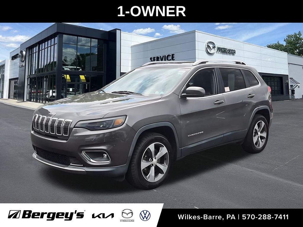 Gray (Granite Crystal Metallic Clearcoat) 2019 Jeep Cherokee SUV / Crossover Four-Wheel Drive 9-Speed Automatic