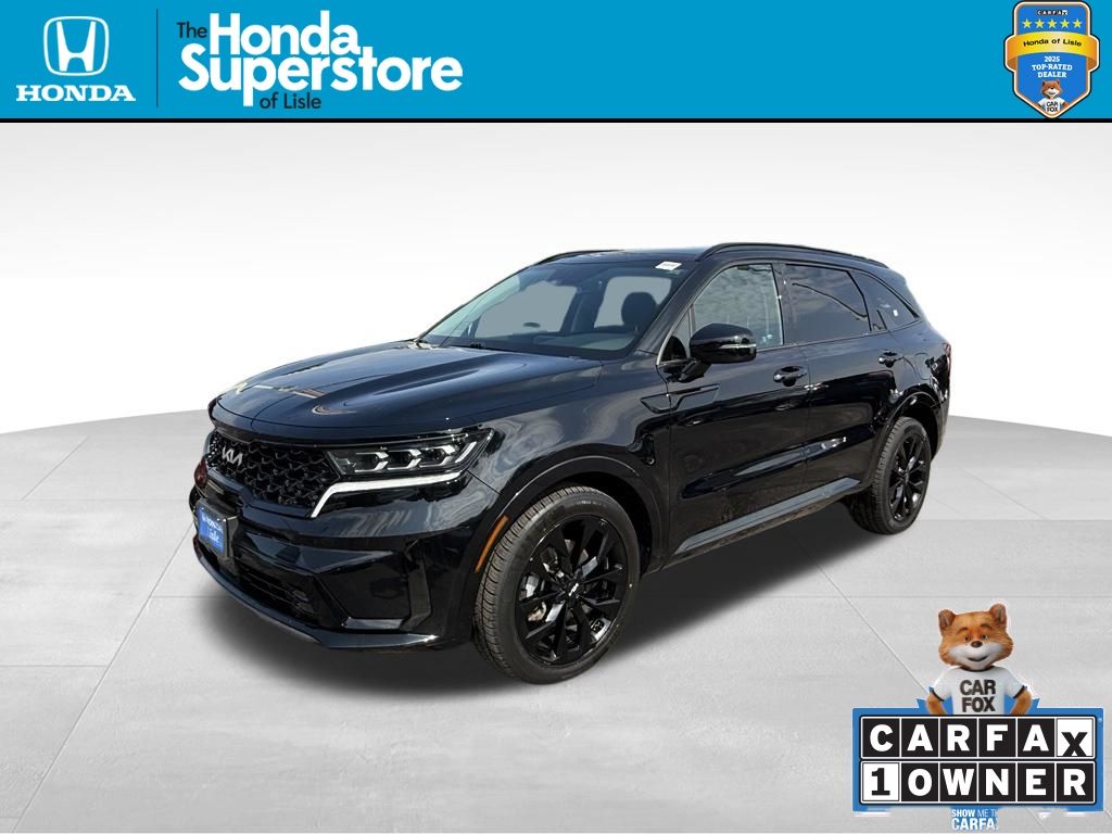 Ebony Black 2023 Kia Sorento SUV / Crossover Front-Wheel Drive 8-Speed Dual Clutch