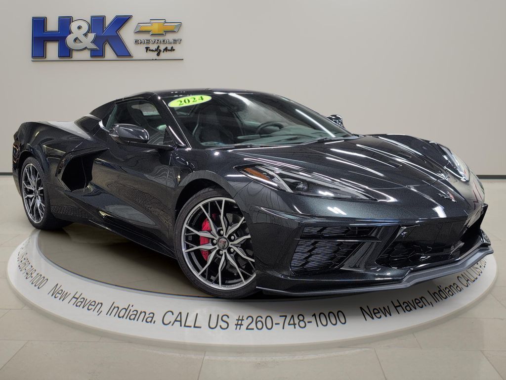 2024 Chevrolet Corvette Negro (Black Granite Metallic) Descapotable Tracción trasera 8 velocidades Doble cloch