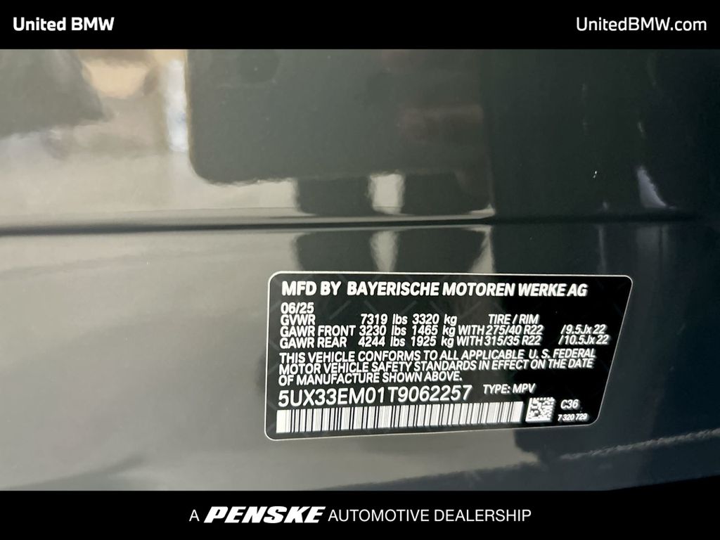 2026 BMW X7 M60i 24