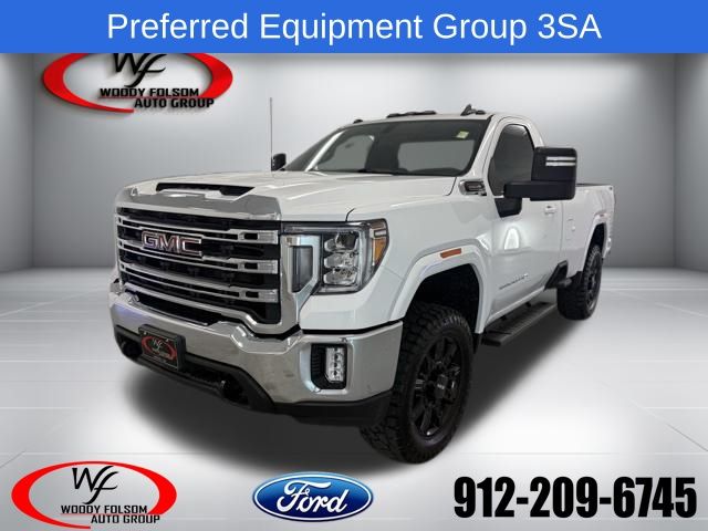 Summit White 2022 GMC Sierra 3500HD SLE LB 4WD Pickup Truck Four-Wheel Drive 6-Speed Automatic