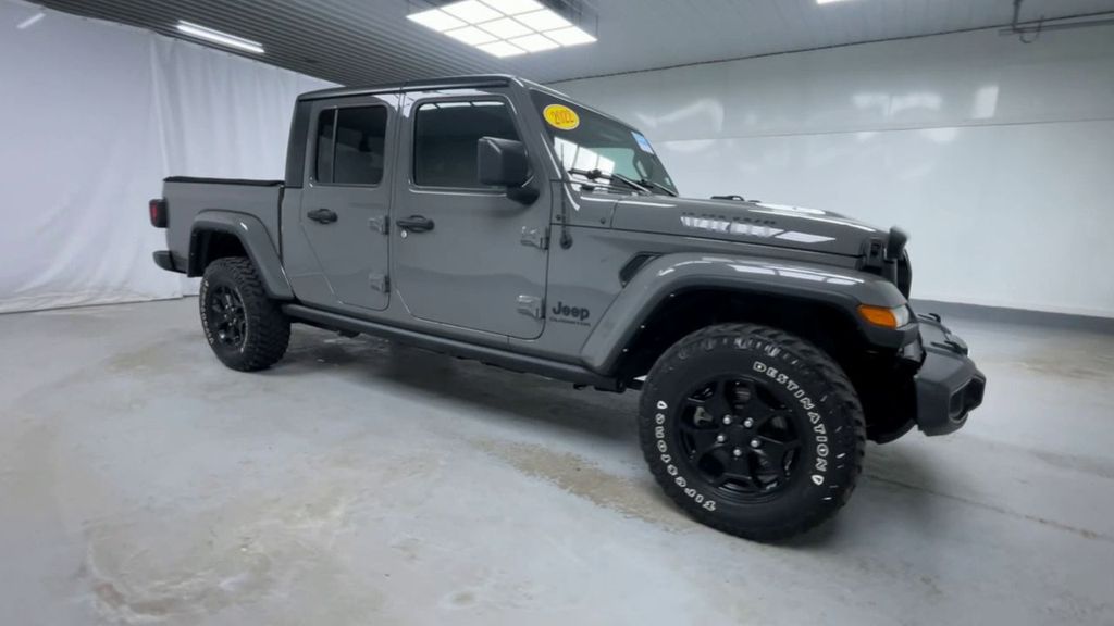Used 2022 Jeep Gladiator WILLYS with VIN 1C6HJTAG9NL113567 for sale in Swanzey, NH