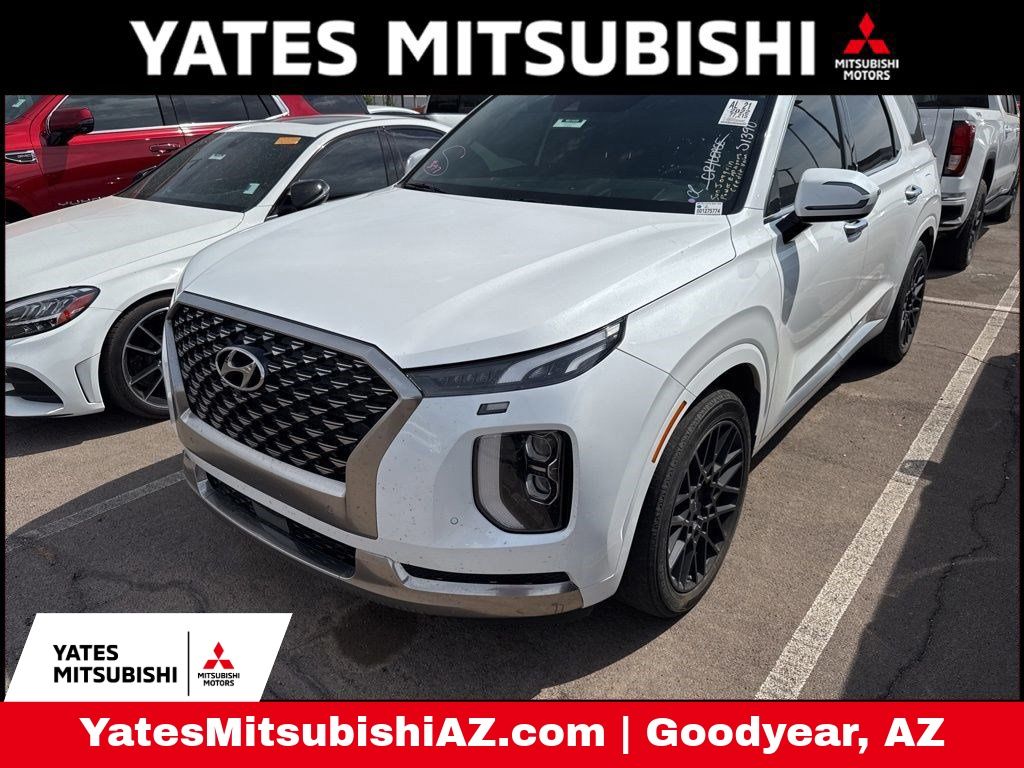 Hyper White 2022 Hyundai Palisade Calligraphy FWD SUV / Crossover Front-Wheel Drive 8-Speed Automatic